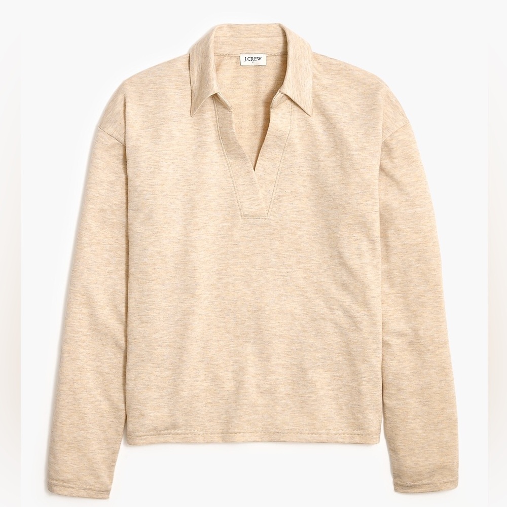 NWT J. Crew Soft Terry Polo Shirt 2X